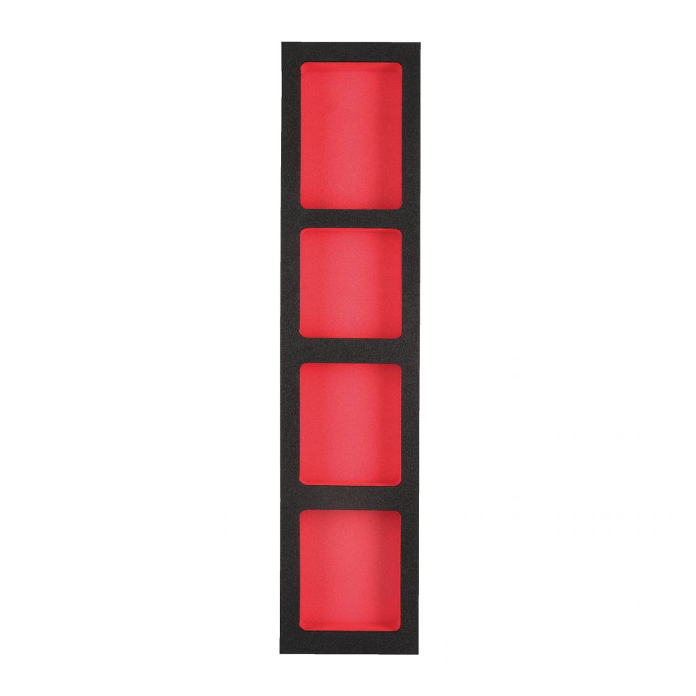 Schaumstoffeinlage Füllstück Füllstück 46 / 117 cm Werkstattwagen, 11,5 cm für 68 cm Schublade